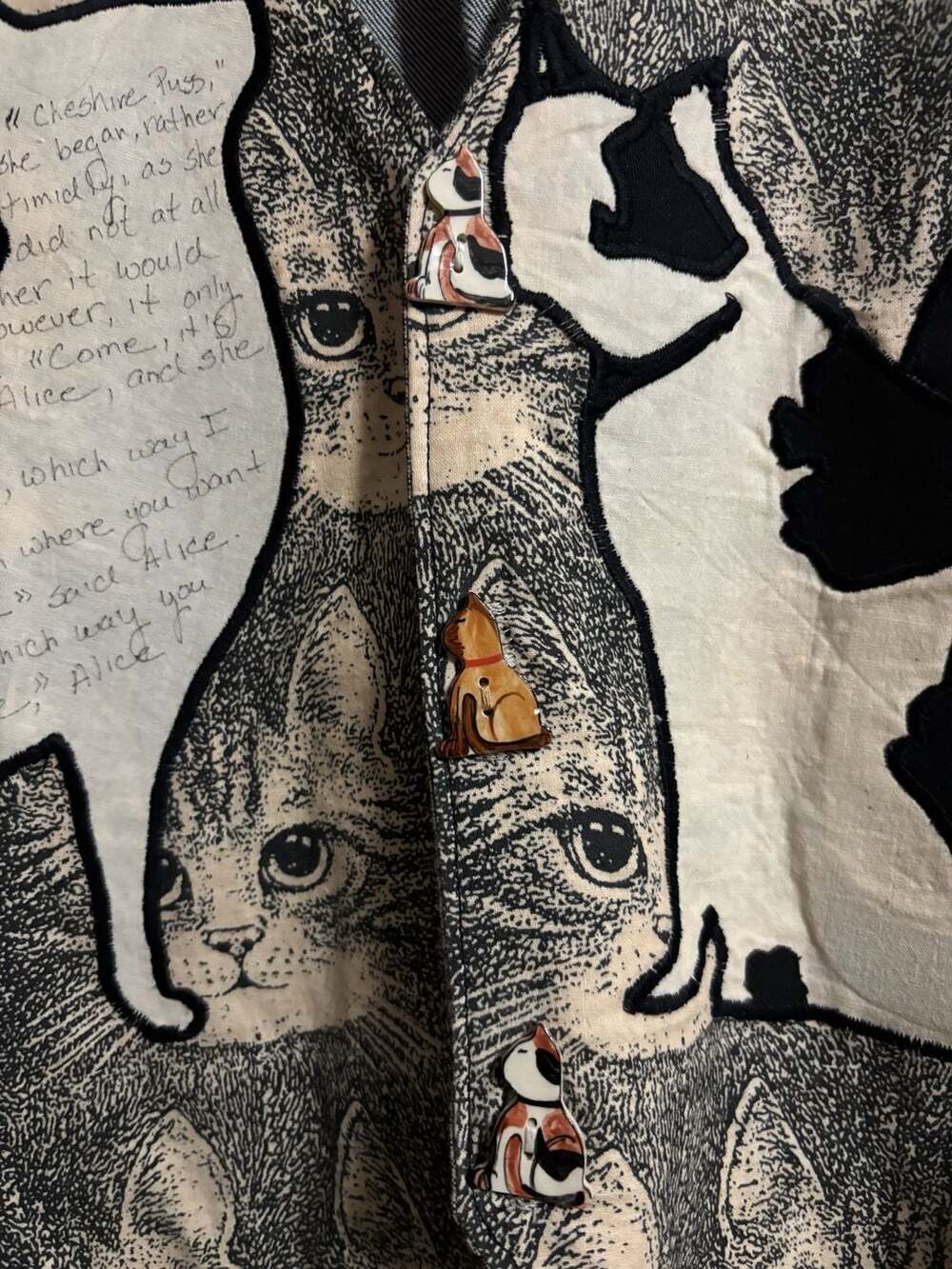 Julie Bosser Cheshire Cat Novelty Vest - Picture 4 of 8